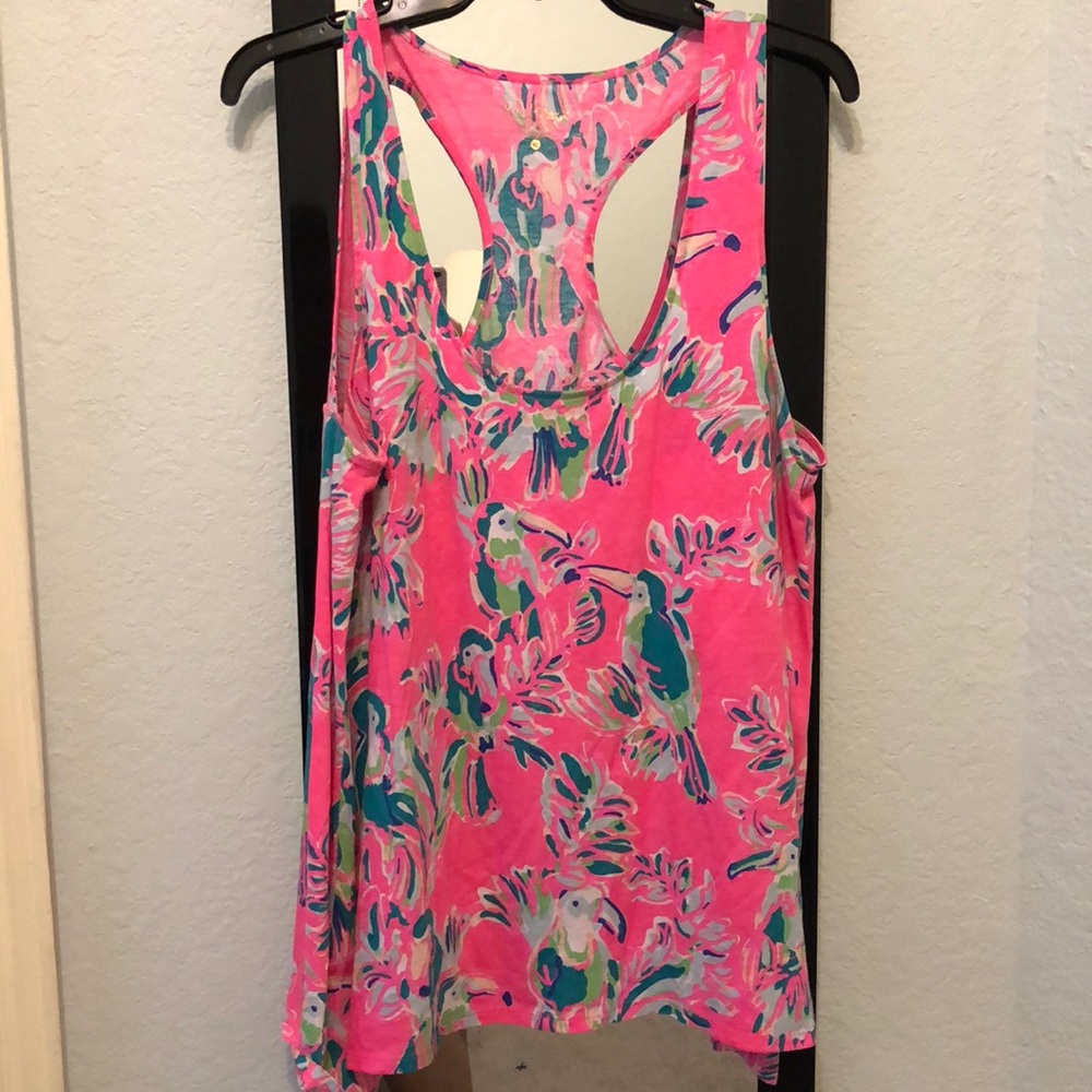Lilly Pulitzer Monterey Tank Toucan Print - XL